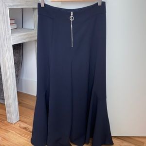 Zara navy size S culotte pant